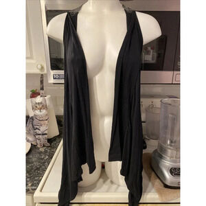 f B'LEEV dressy sleeveless open cardigan M